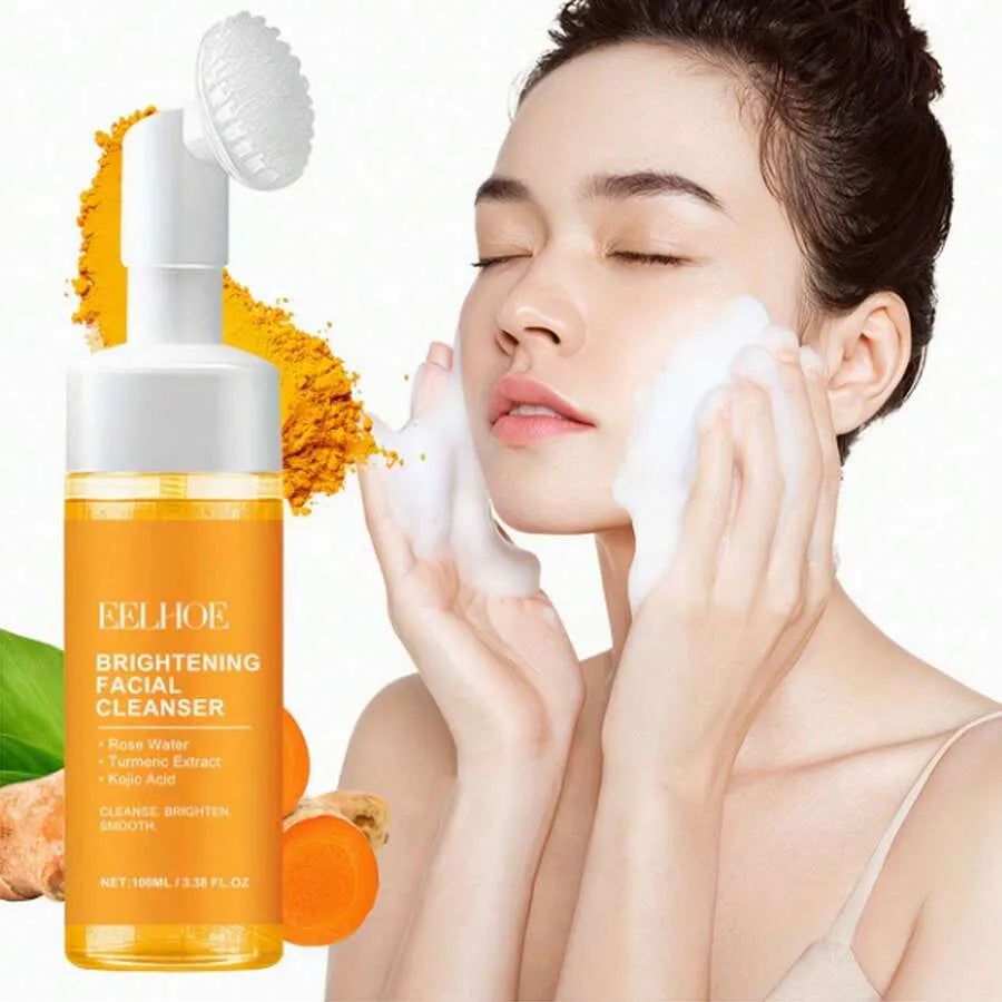 Brightening Turmeric Kojic Acid Cleanser for Radiant Skin