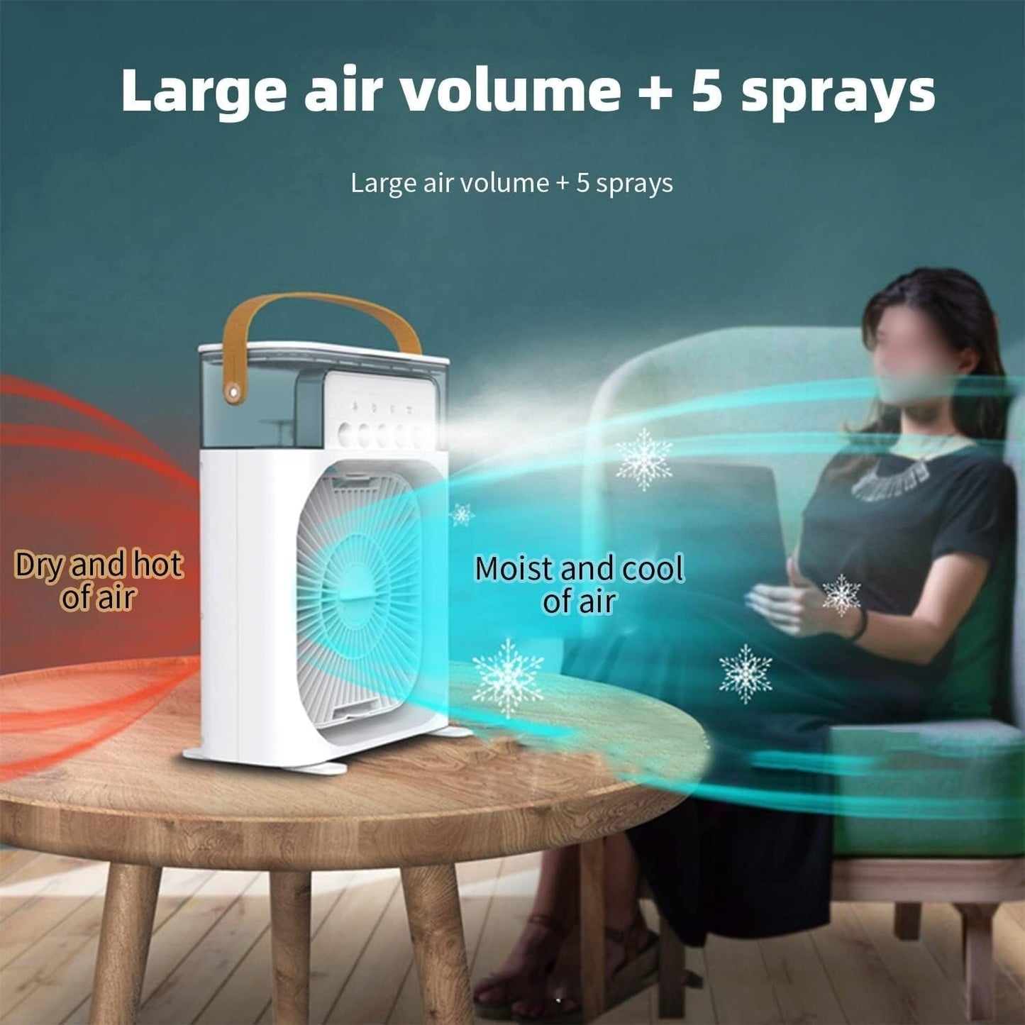 DLC - Cooling Fan With Ice