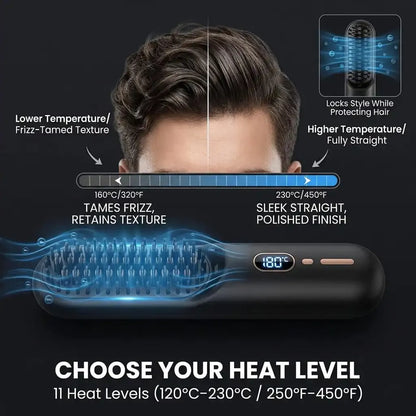 Ionic Hot Brush for Hair