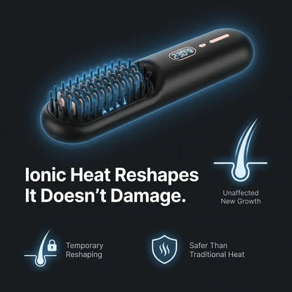Ionic Hot Brush for Hair