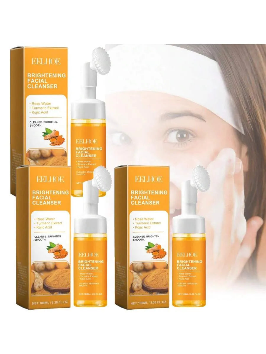 Brightening Turmeric Kojic Acid Cleanser for Radiant Skin