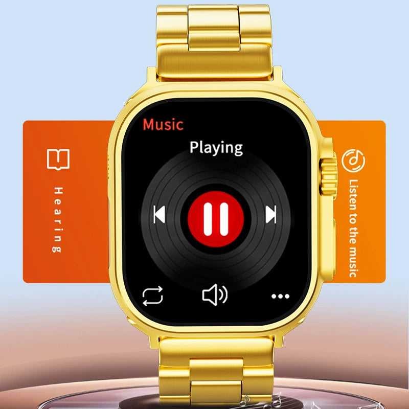Luxury Gold Smart Watch (Apple Watch Style