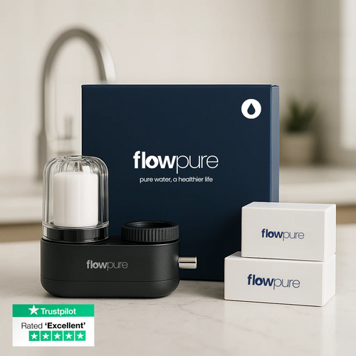 Flow Pure Water Filter with Activated Carbon