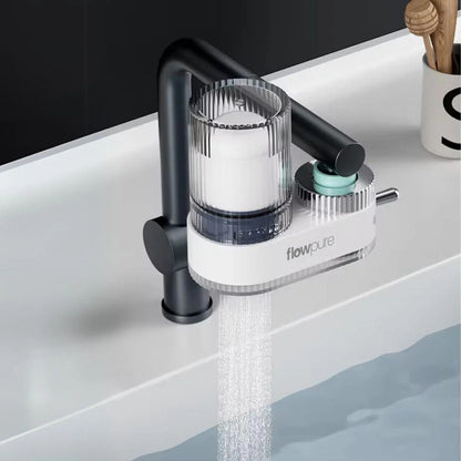 Flow Pure Water Filter with Activated Carbon